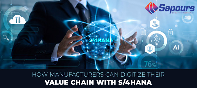 How Manufacturers Can Digitize Their Value Chain With S/4 HANA